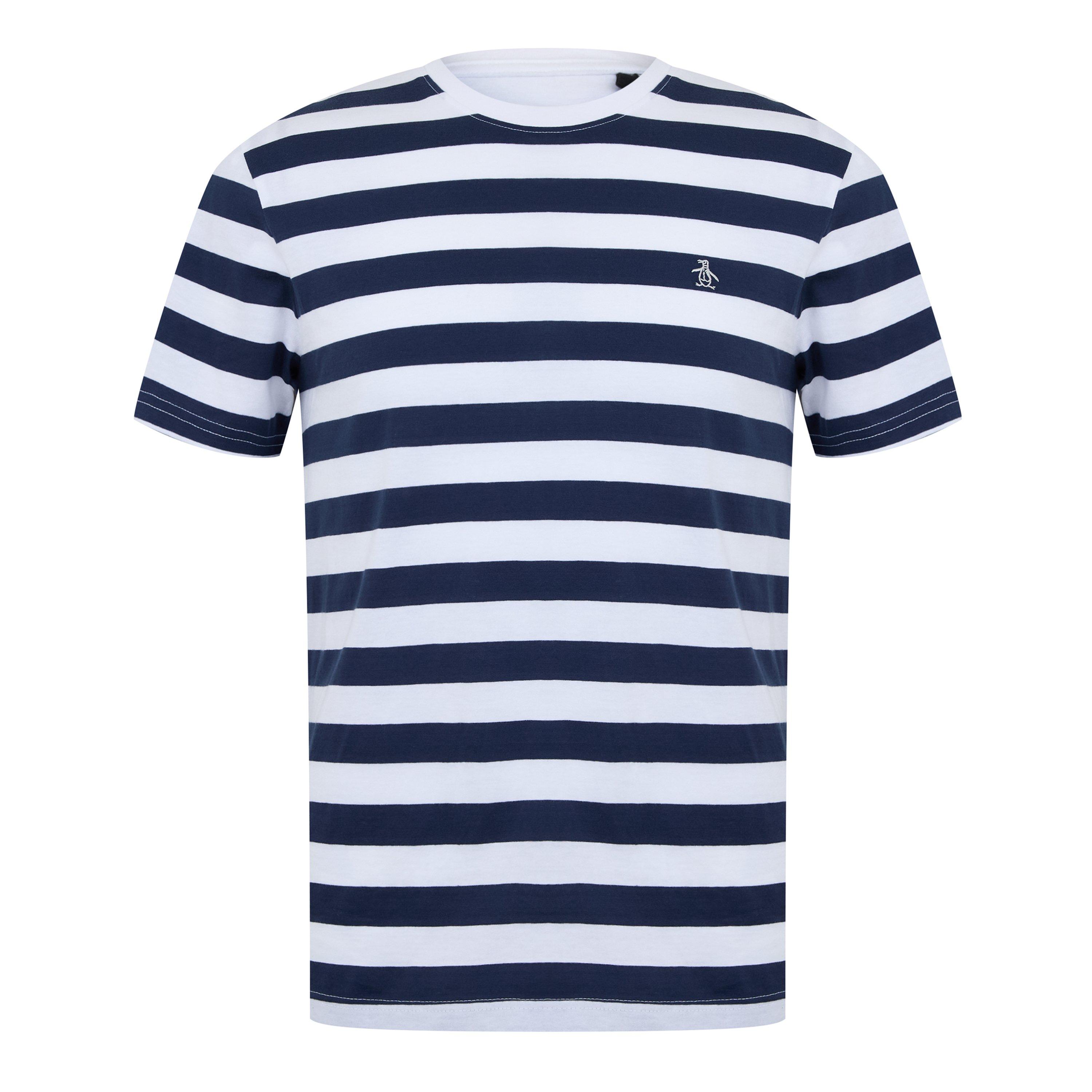 Original Penguin Stripe Logo T shirt