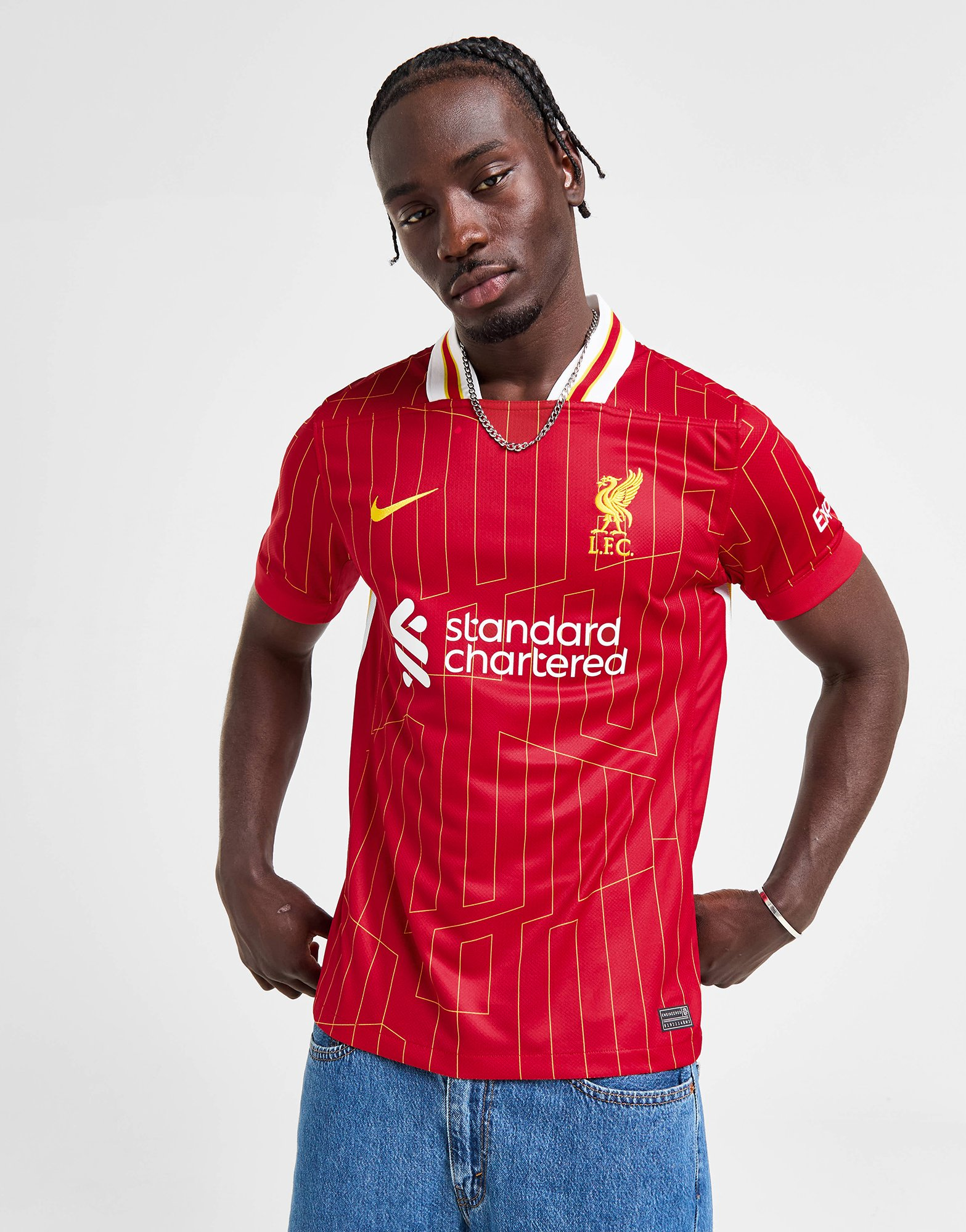 Nike Liverpool FC 2024/25 Szoboszlai #8 Home Shirt