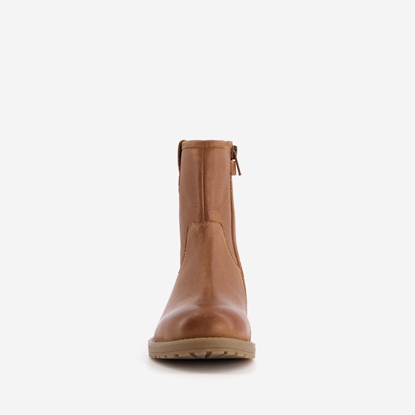 Hush Puppies leren meisjes enkellaarsjes