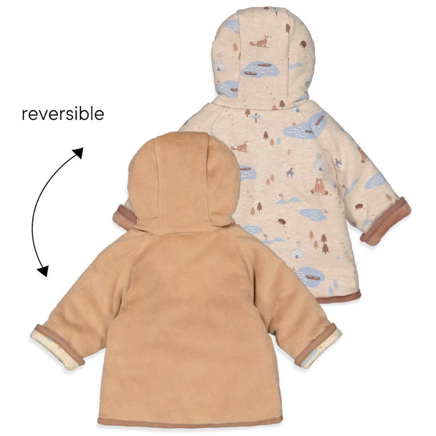 Feetje Wendejacke Beary Nice Zand