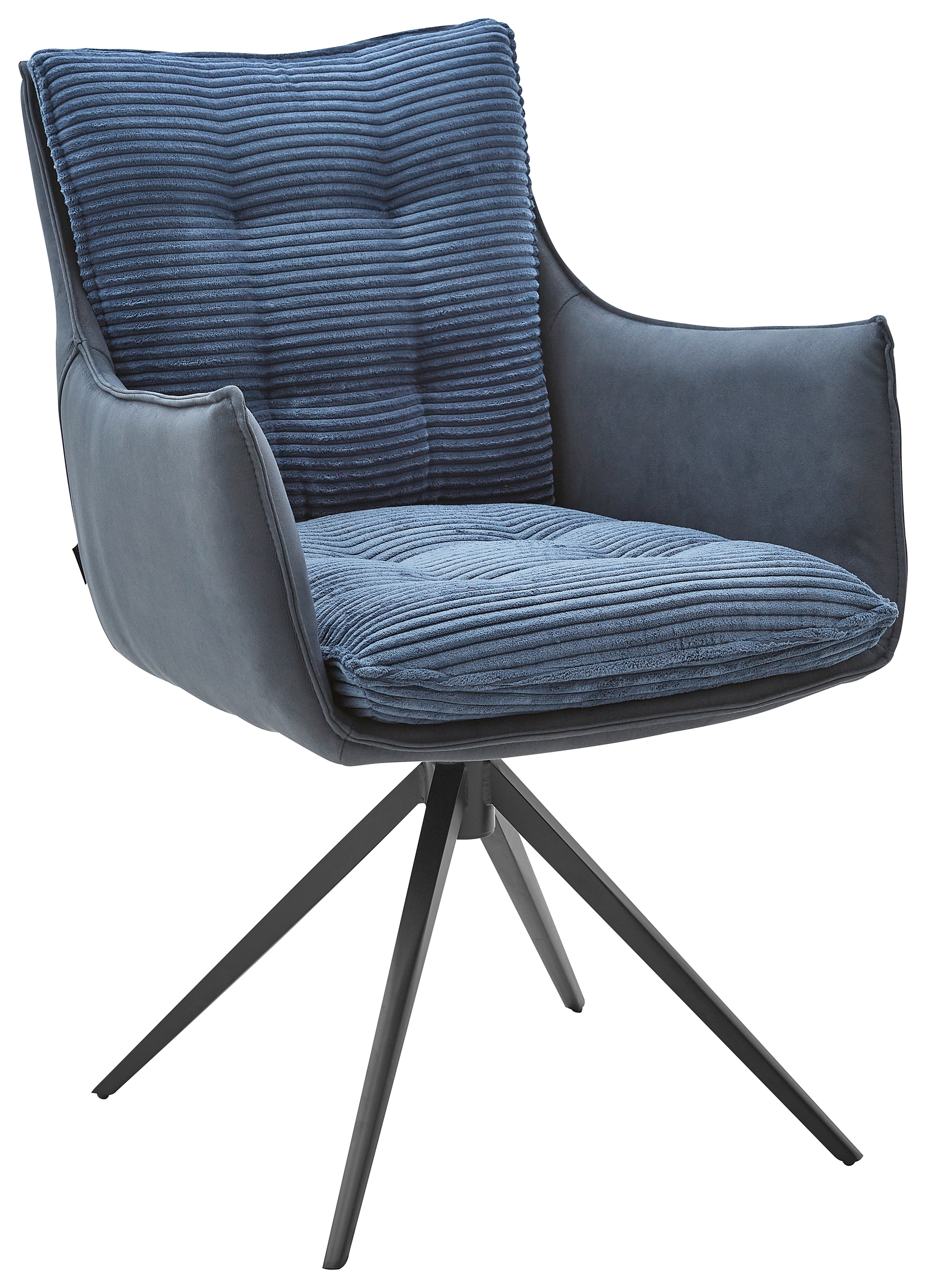CASAVANTI Armlehnstuhl DELFT blau/schwarz