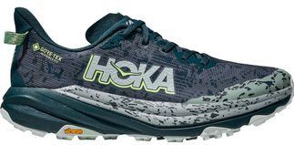 Hoka - Speedgoat 6 GTX - Trailschoenen - Blauw - Gore-Tex - Voor Gladheid