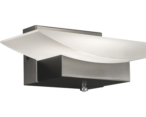 LED wandlamp CCT + dimbaar 560 lm 2700/3350/6500 KB 20 cm Bowl TW zandzwart-mat/nikkel-mat Hoogte verstelbaar
