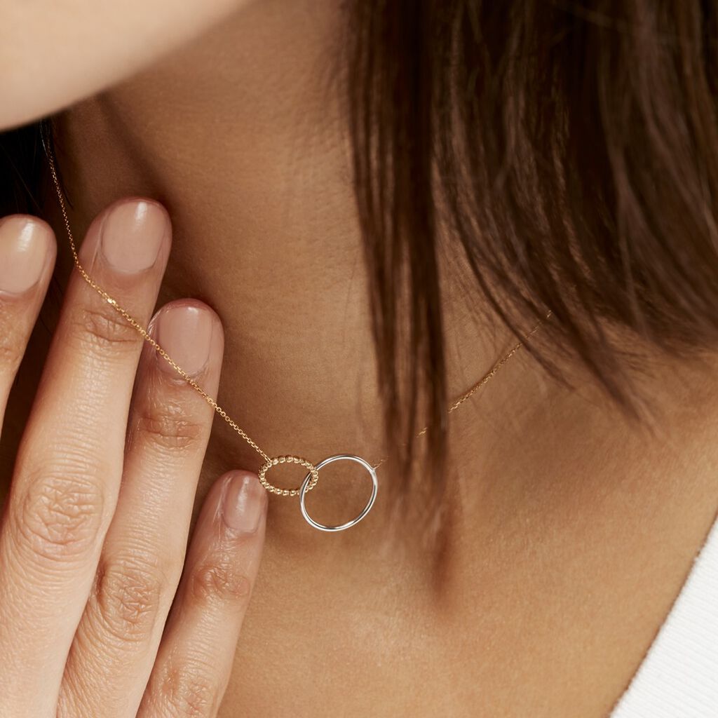 Collier Elizabeta Or Bicolore