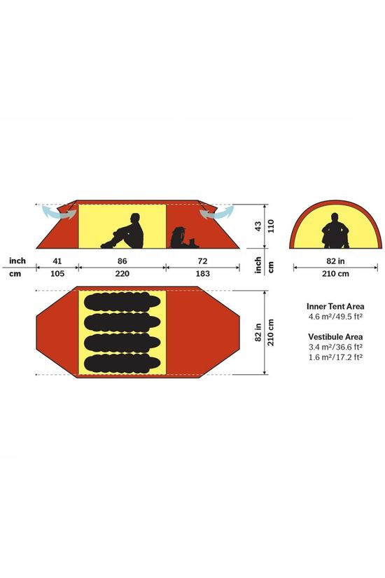 Hilleberg Hilleberg Keron GT 4P Tunneltent