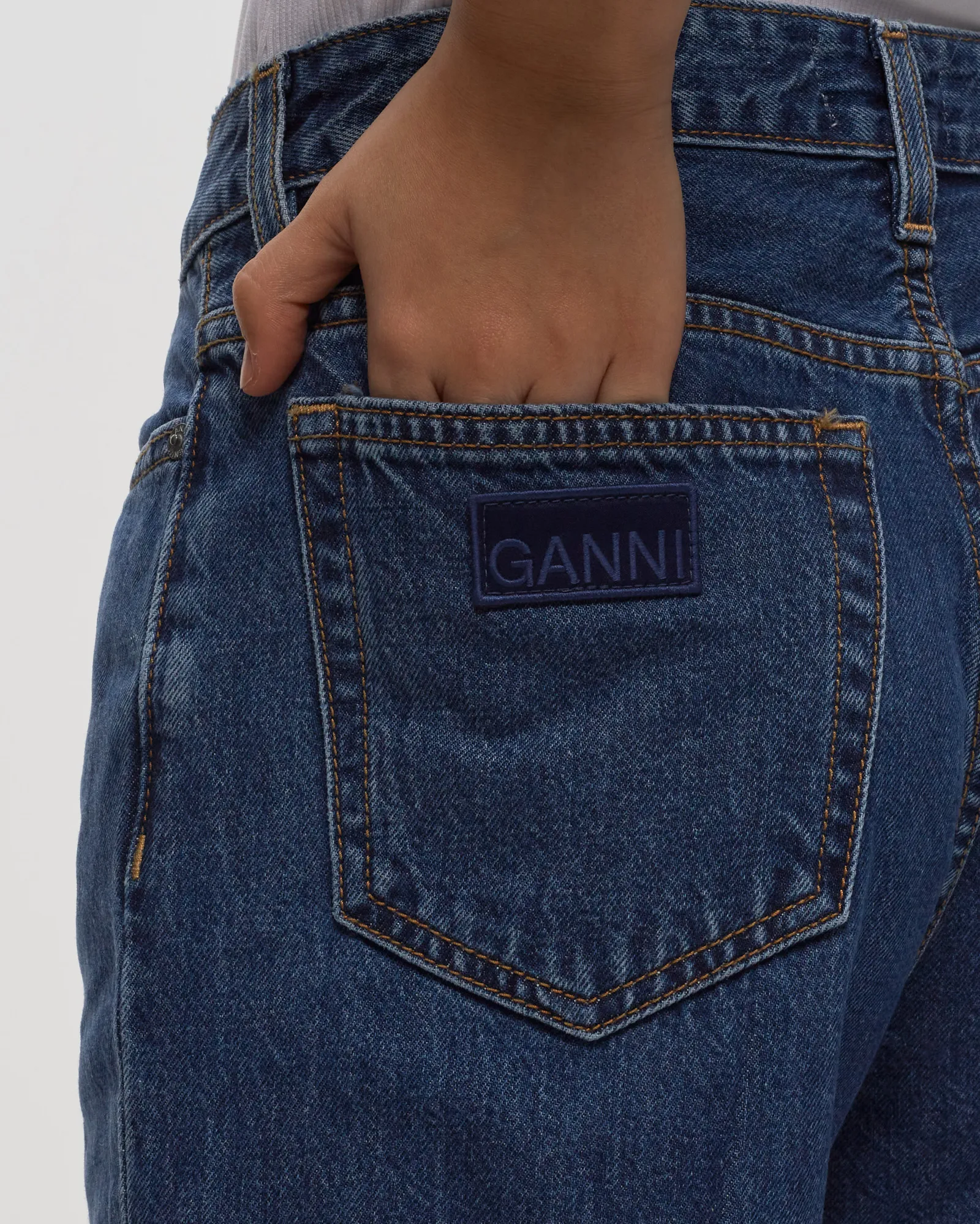 Ganni WMNS Rigid Denim Figni