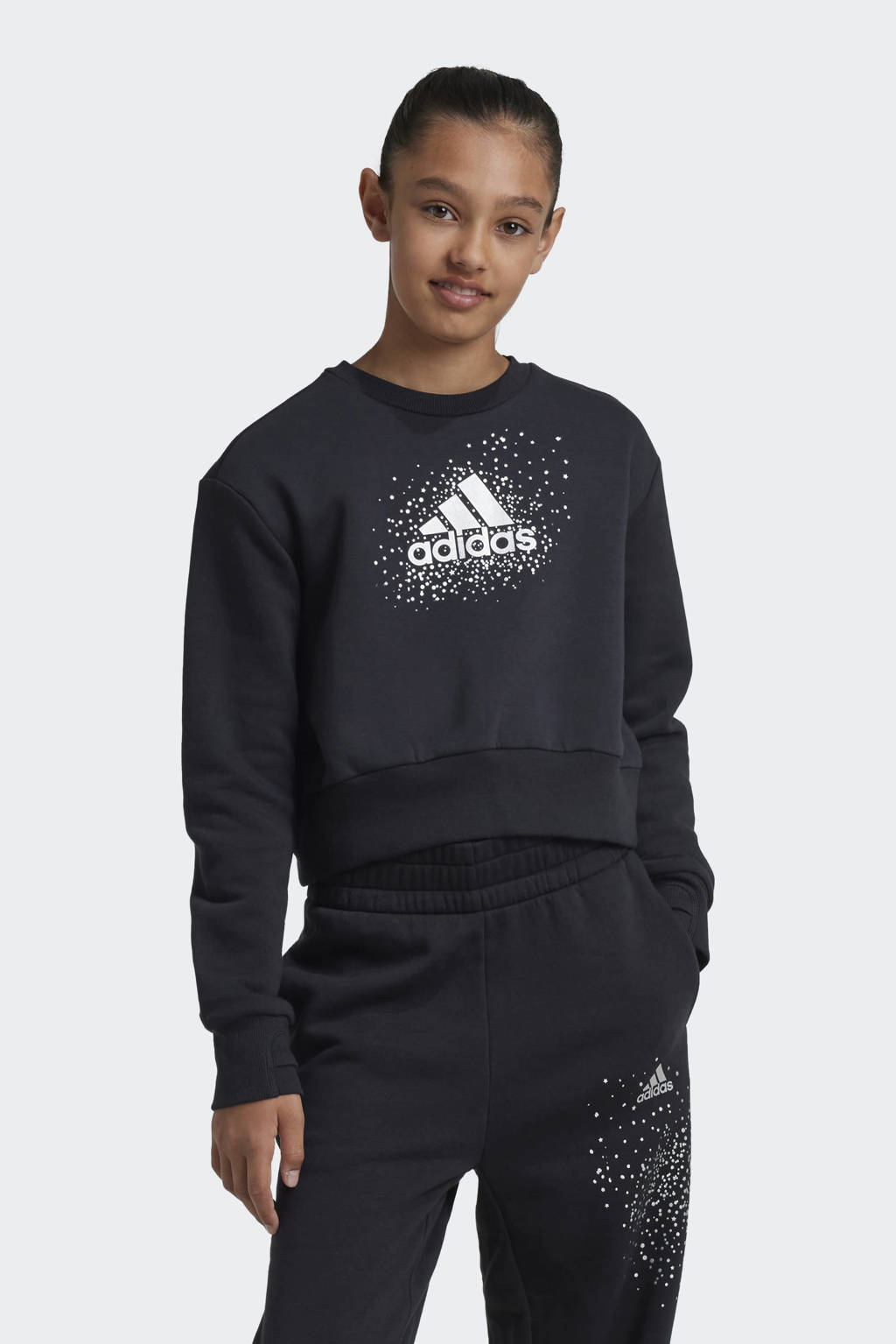 adidas sweater zwart