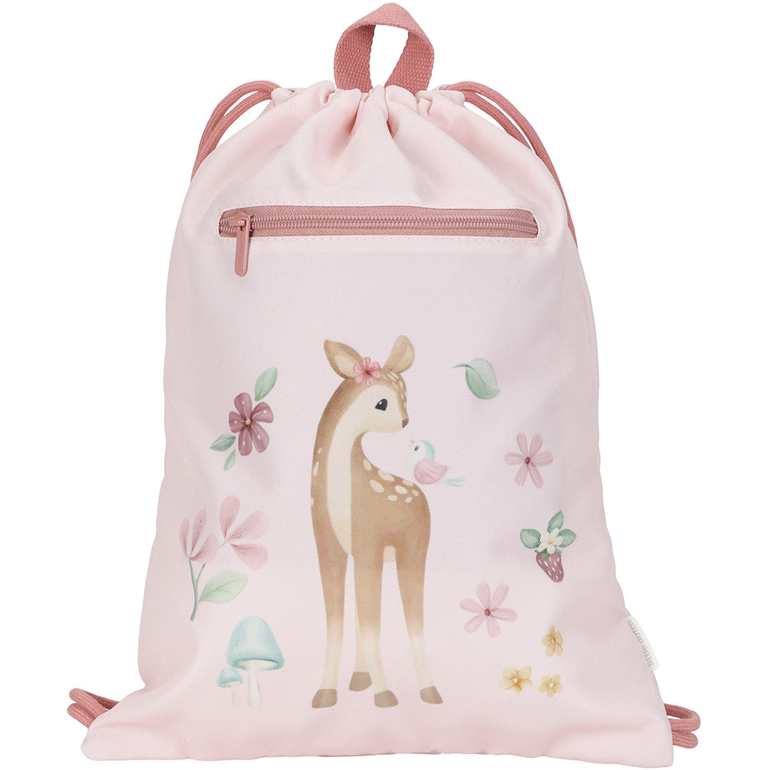 Little dutch gymtas met trekkoord - fairy garden