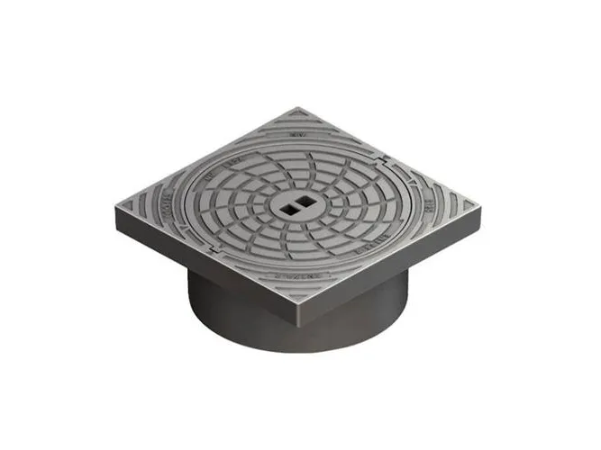Karm firkant Eco315c m/dæksel