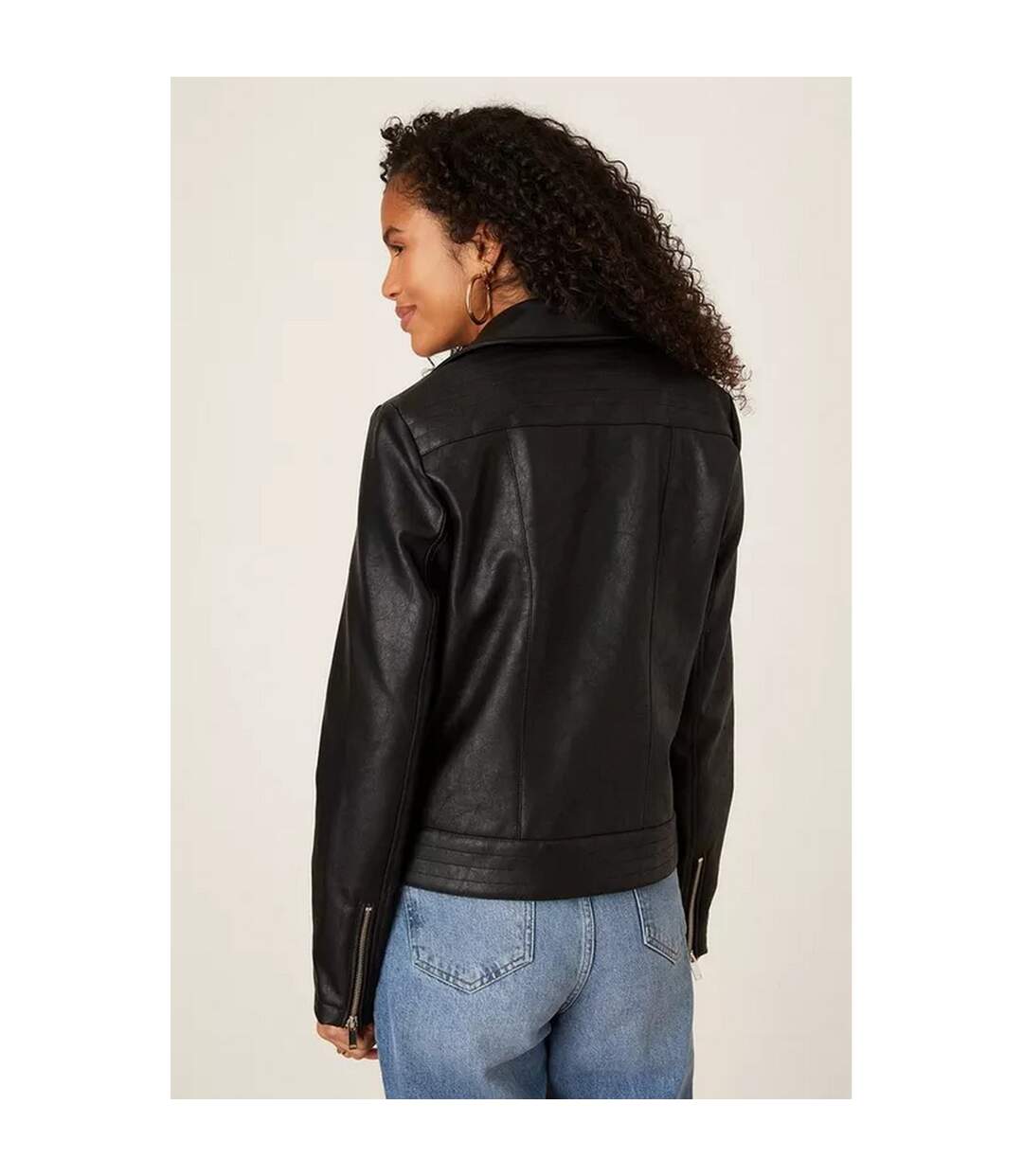 Dorothy Perkins - Veste motard - Femme (Noir) - UTDP233