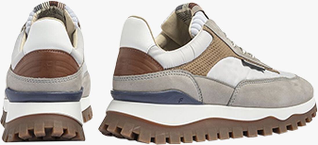 FLORIS VAN BOMMEL grijze floris van bommel lage sneakers sfm-10157