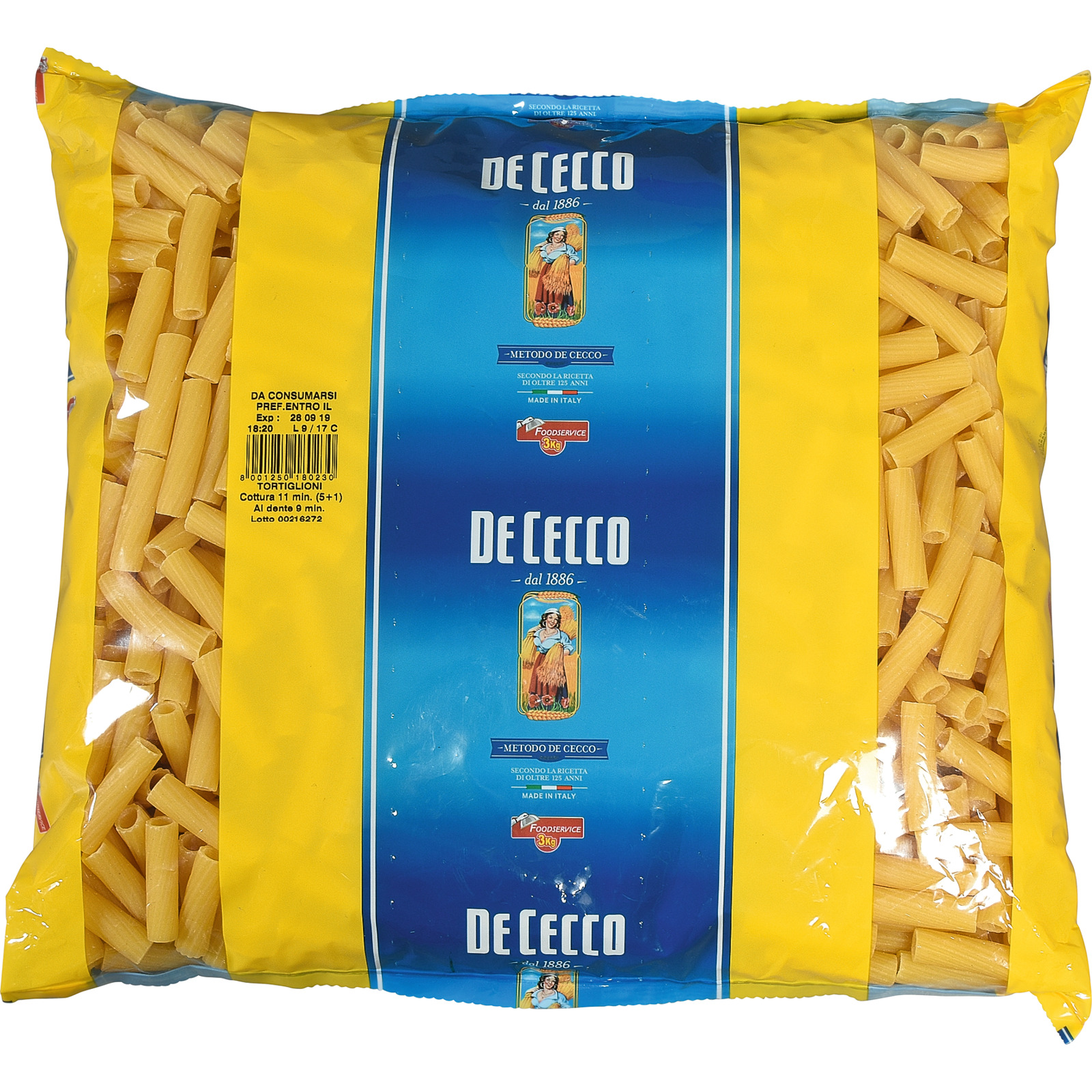 De Cecco Tortiglioni 3 kg