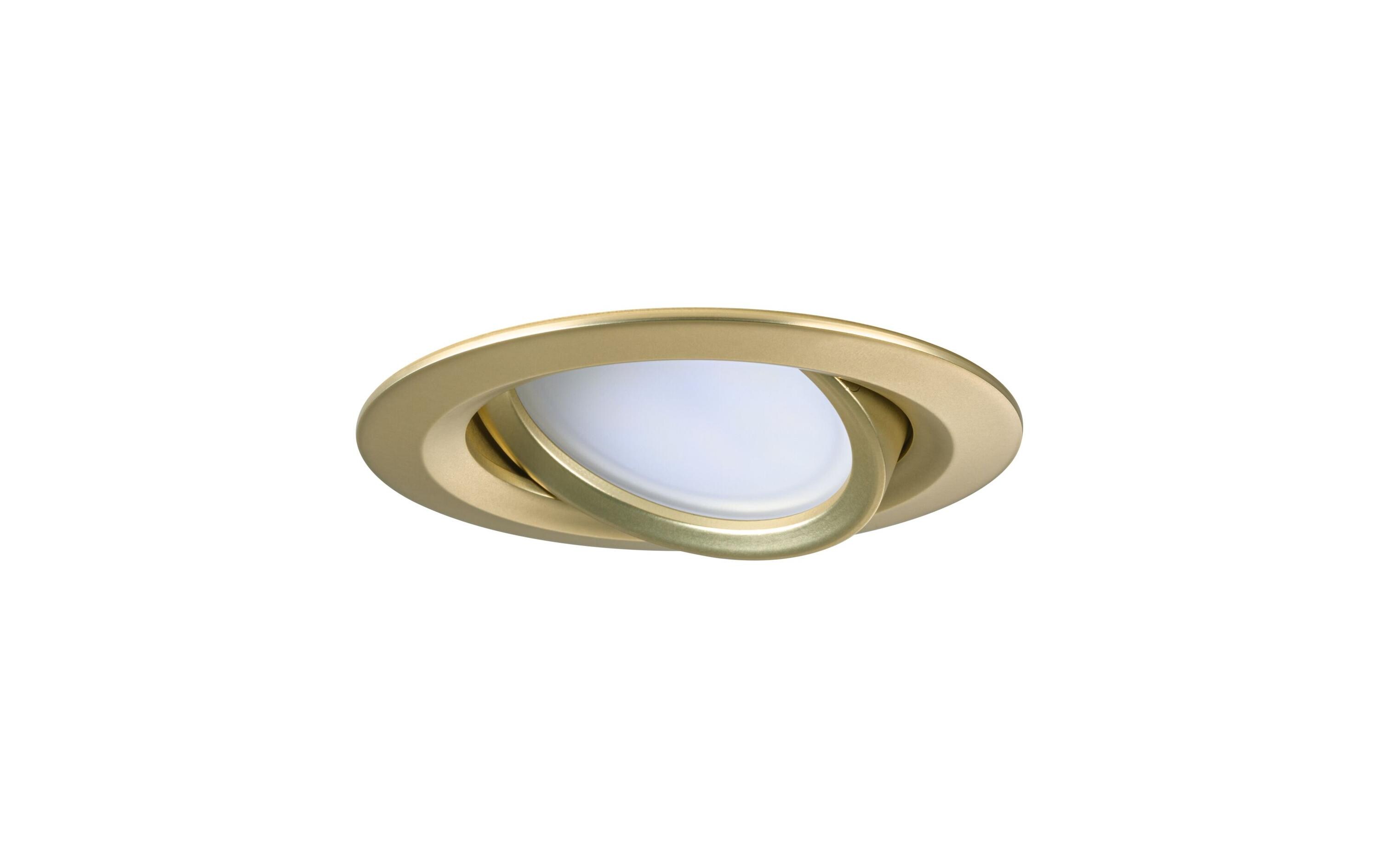 Einbauleuchte LED Nova Coin 3-Set GoldRunde Einbauleuchte