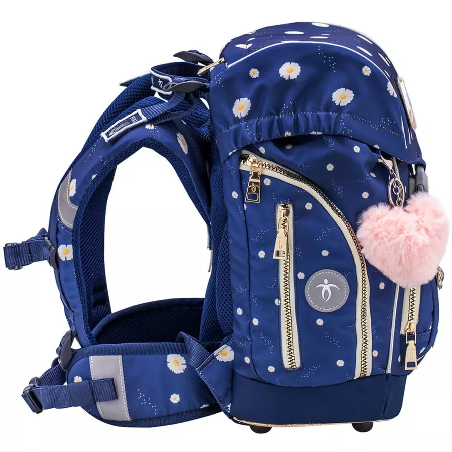 Belmil Schulranzen Premium Comfy Plus Set 5-teilig Daisy