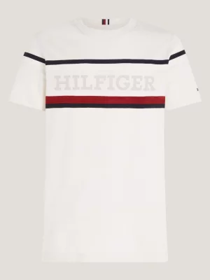 Camiseta Hilfiger Monotype Global Stripe