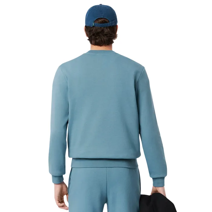 Lacoste Bio Cotton Fleece Crew Sweater Heren