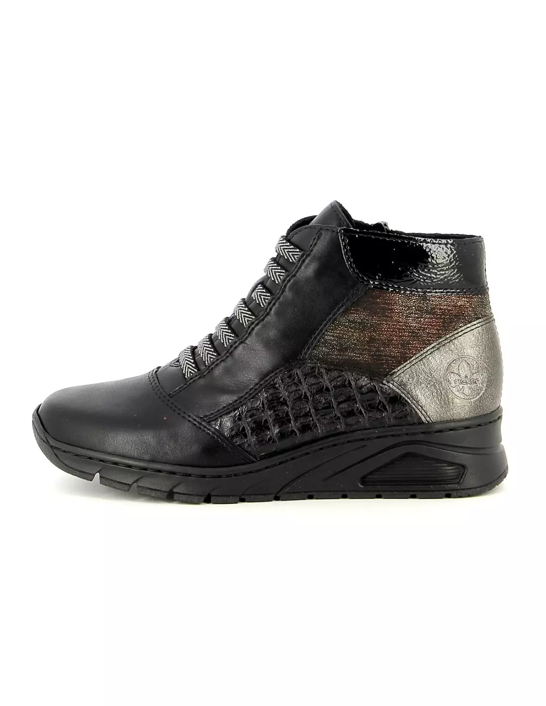 RIEKER N3374 - Baskets Schwarz