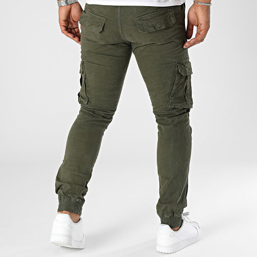 Pantalon Cargo Vert Kaki
