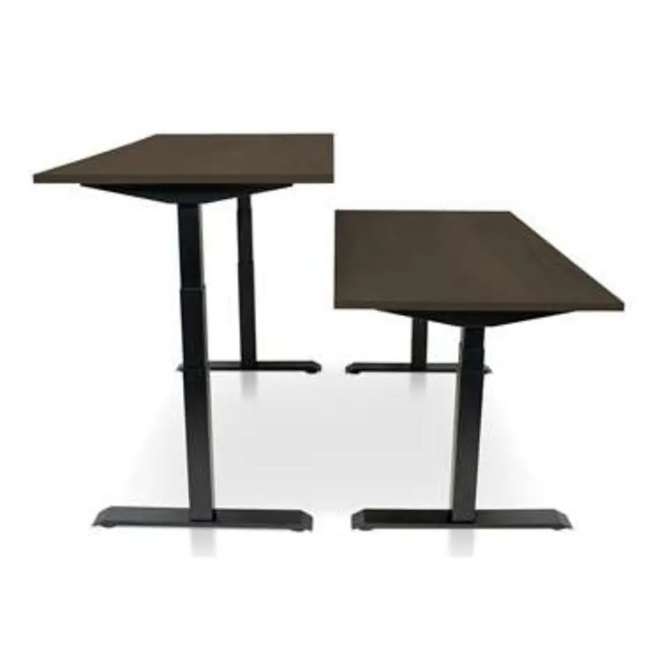 MRC PRO-L 2.0 elektrisch ARBO zit-sta bureau - 160x80 - bruin eiken