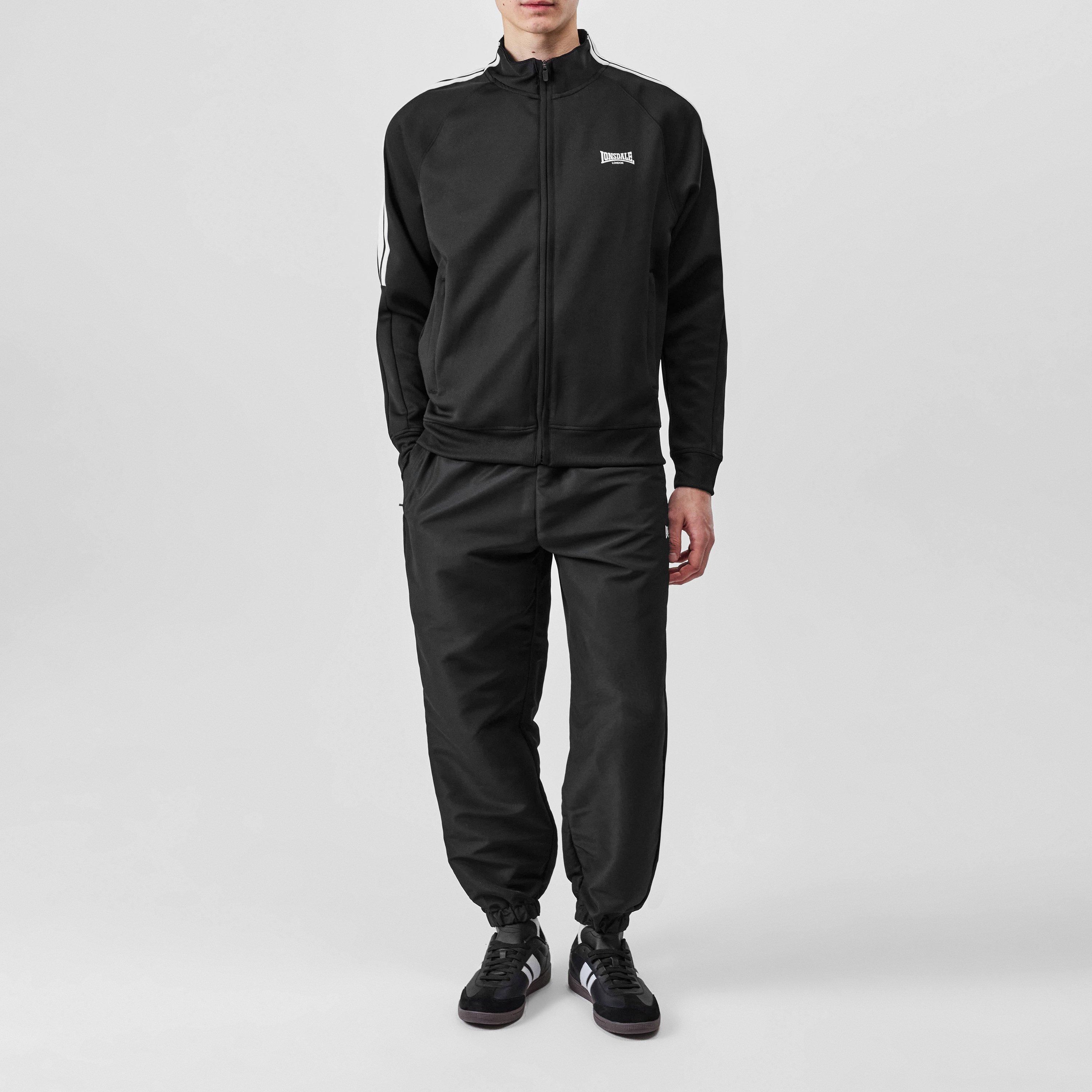 Lonsdale 2 Stripe Track Top