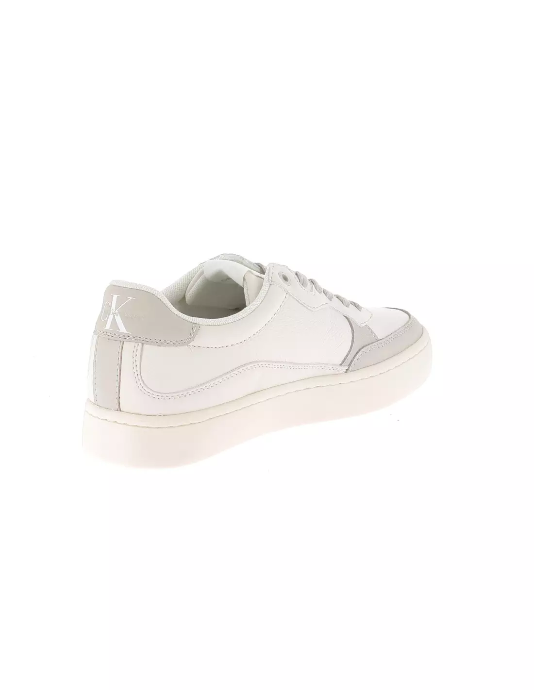 CALVIN KLEIN JEANS CLASSIC CUPSOLE LOW - Baskets 0GFCREAMYWHITEEGGSHELL