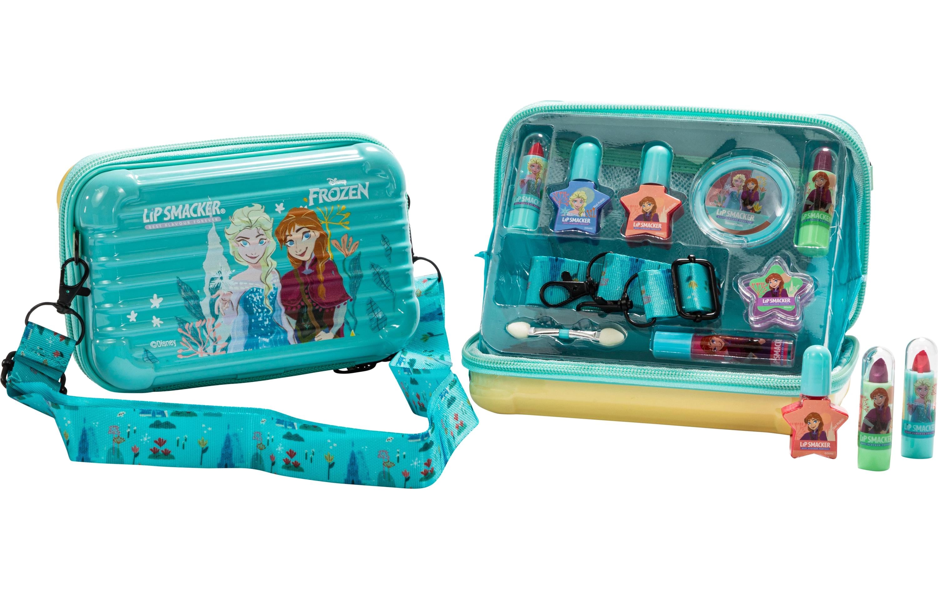 Geschenkset Collection Frozen Travel to go case XMAS SetBeauty-Case mit Lipgloss, Nagellack und Accessoires