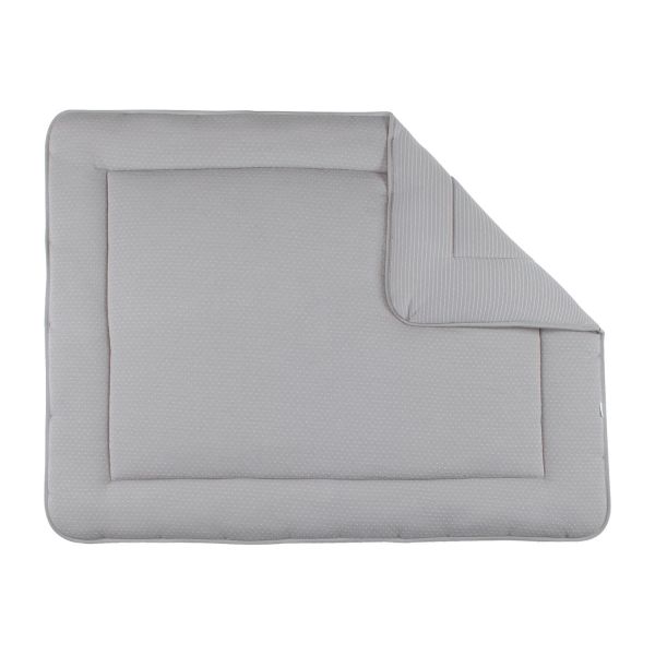 Bemini Streep Boxkleed Grijs / Ecru 75 x 95 cm