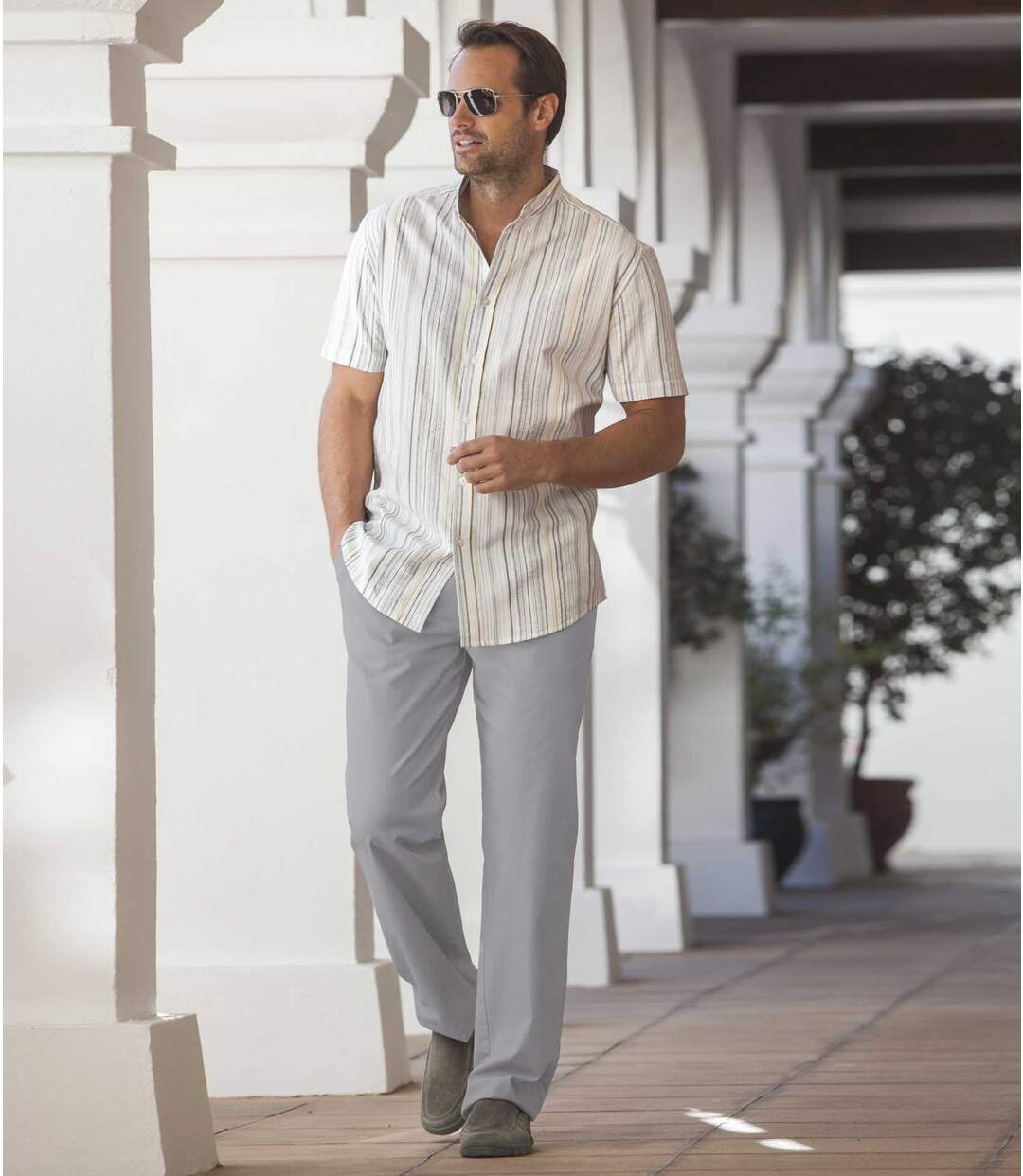 Pantalon Détente Gris