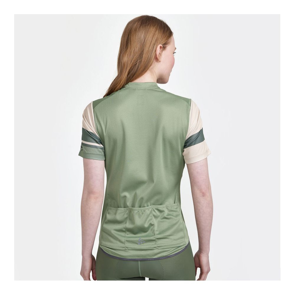 Craft CORE ENDUR LOGO - Maillot Femme jade/ecru