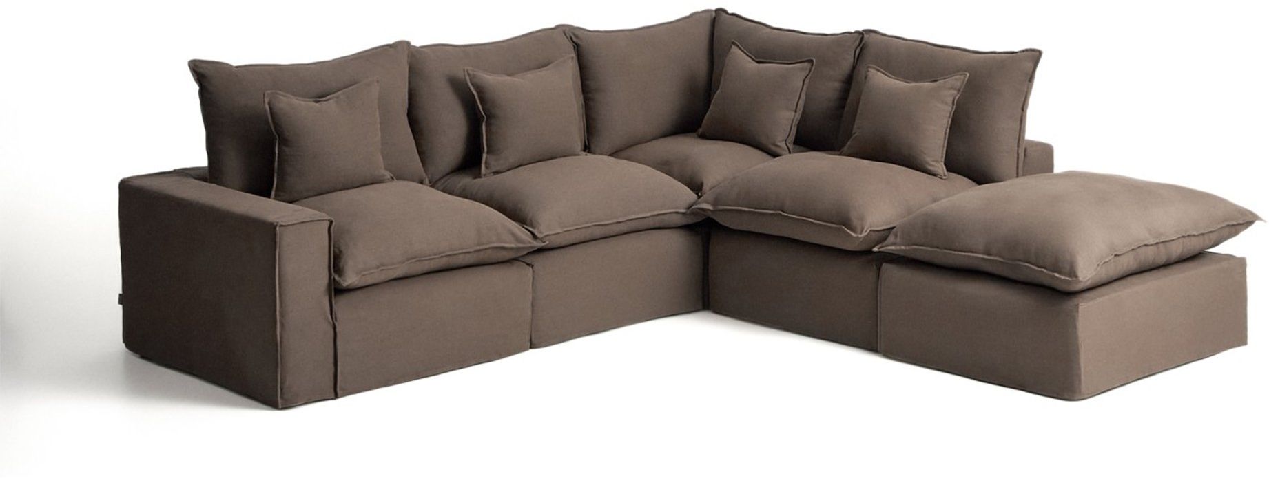 Kave Home Anarela Taupe Hoekbank