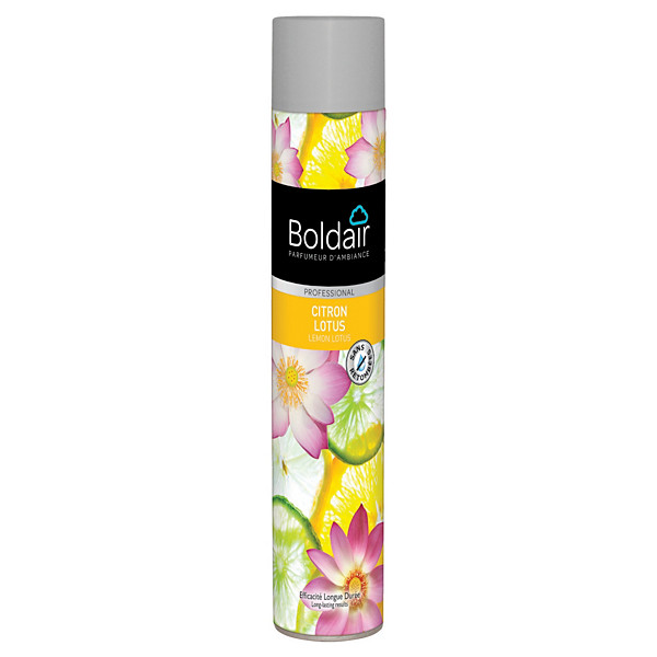 Désodorisant Boldair formule concentrée citron lotus 750 ml
