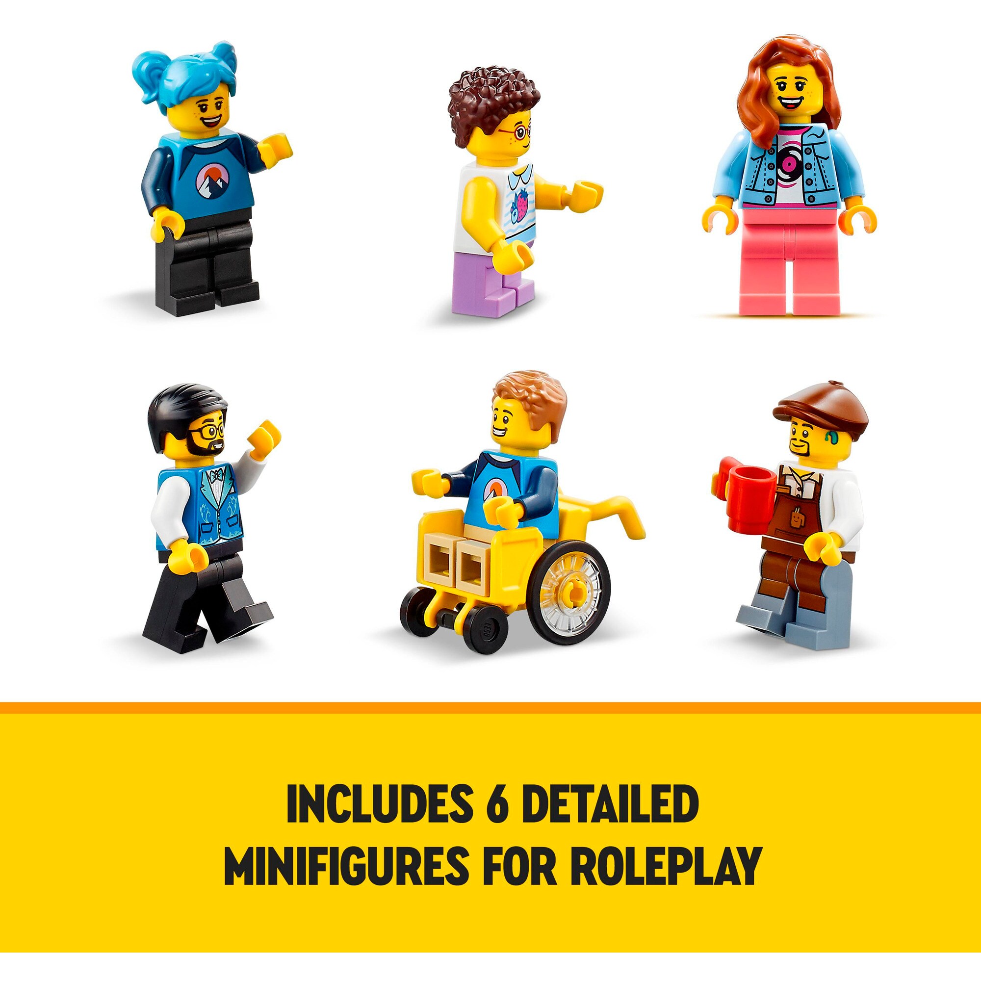 LEGO Konstruktionsspielzeug Creator 3-in-1 Hauptstraße