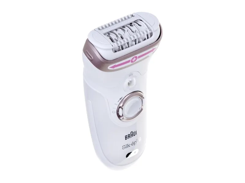 Braun Silk-épil 9 Epilierer -870 Senso Smart, Lyserød, Hvid, 40 pincetter, Batteri, Indbygget batteri, Lithium-Ion (Li-Ion), 12 V