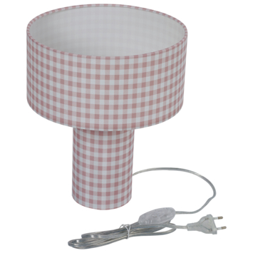 KARWEI tafellamp Charlie roze Ø25 x 30cm