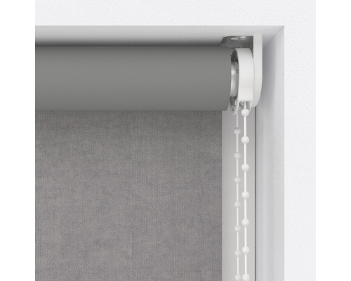 Soluna verduisterend rolgordijn F1 grijs fluweel 60x190 cm