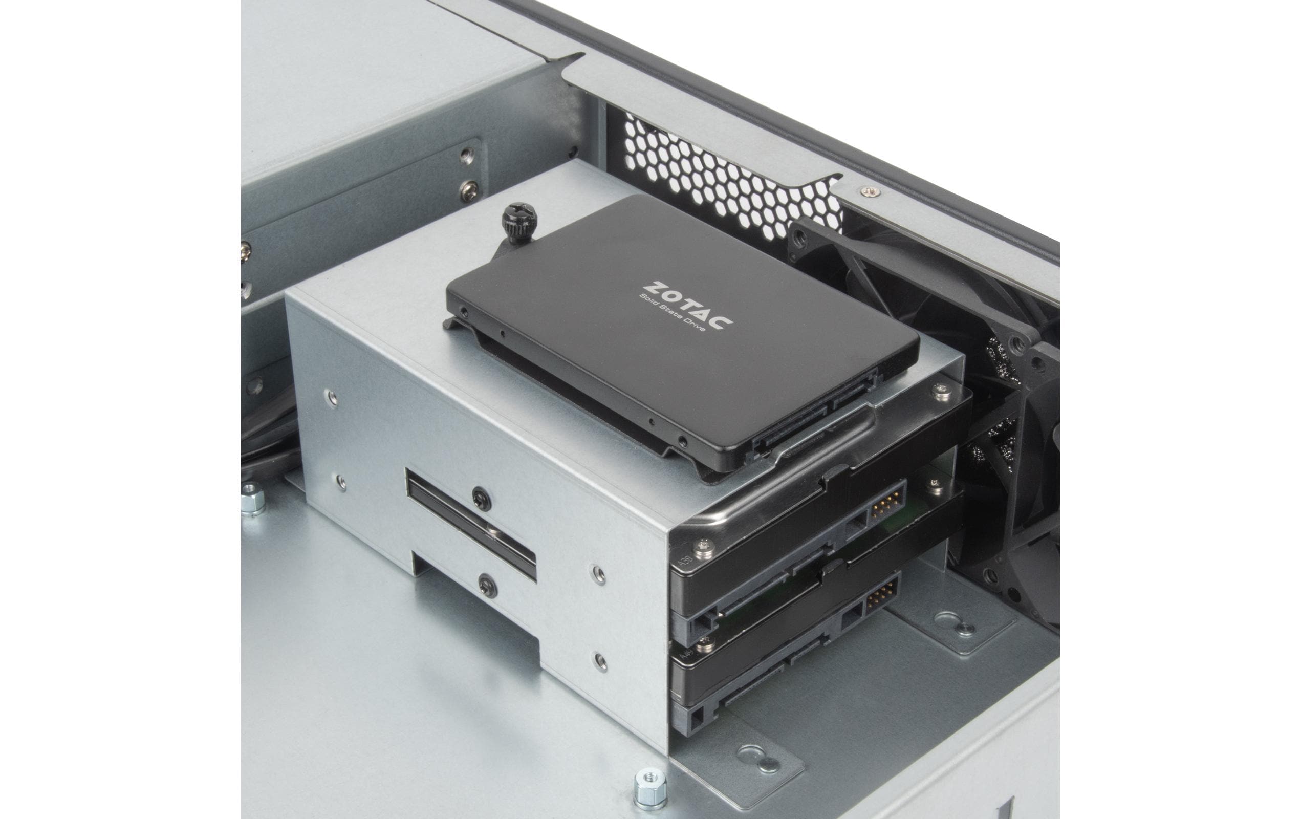 Gehäuse RM23-502-MINI<br>2HE Rackmount Servergehäuse für Micro-ATX und Mini-ITX Mainboards