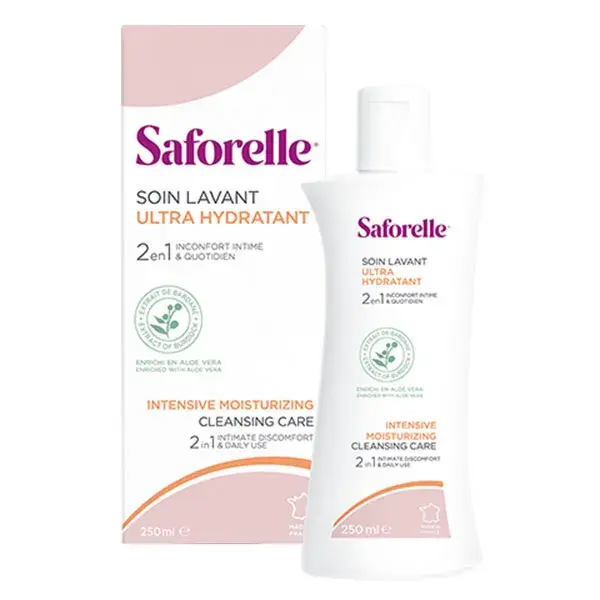 Saforelle Care & Hygiene Sabonete Líquido Ultra-Hidratante 250ml