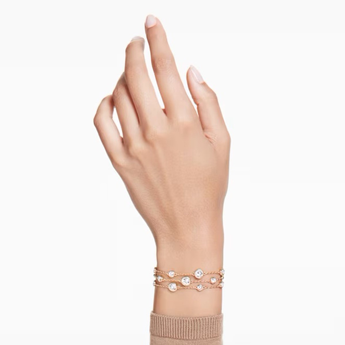 Bracelet Swarovski Imber large doré