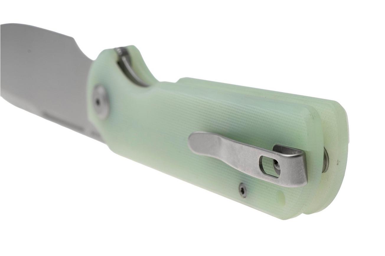 Eutektik Binary BIN-JSW-R Stonewashed 14C28N, Jade G10, zakmes