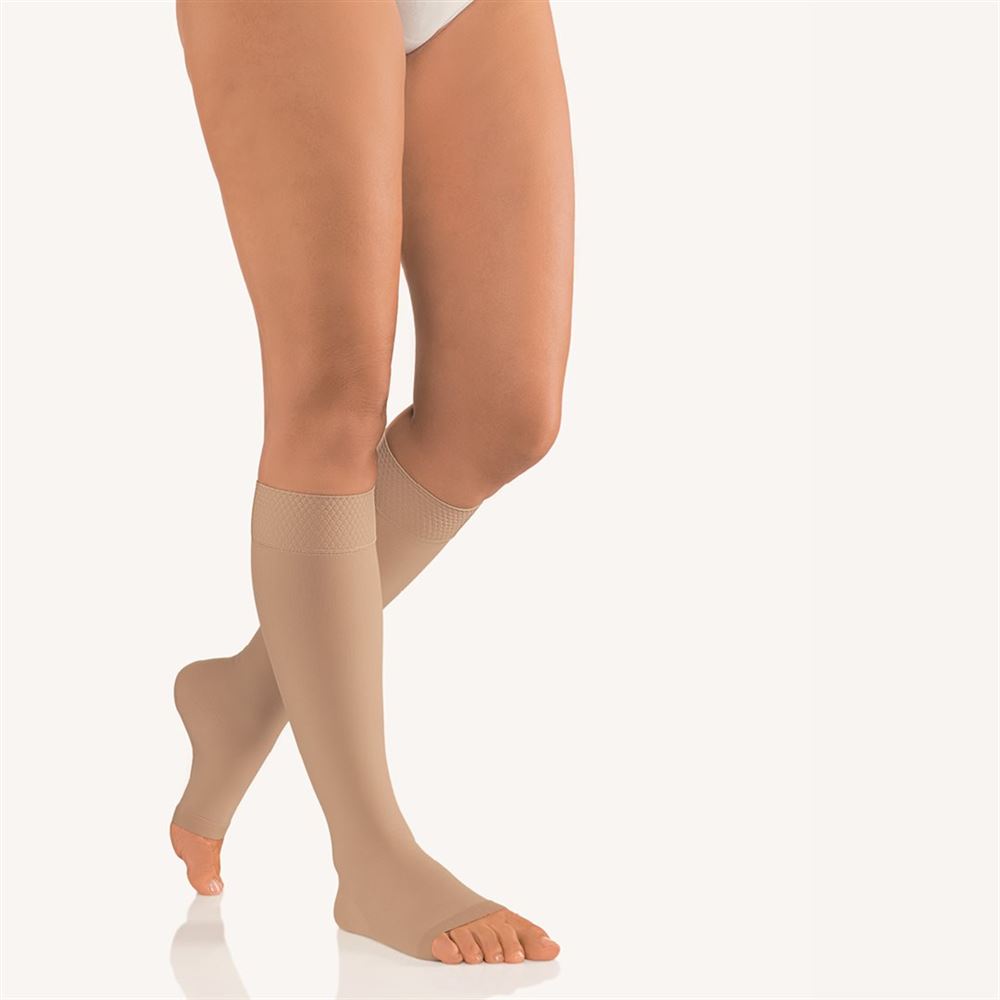 BORT Vital AD KKL2 IV offene Spitze normal karamell Trikotrand 1 Paar