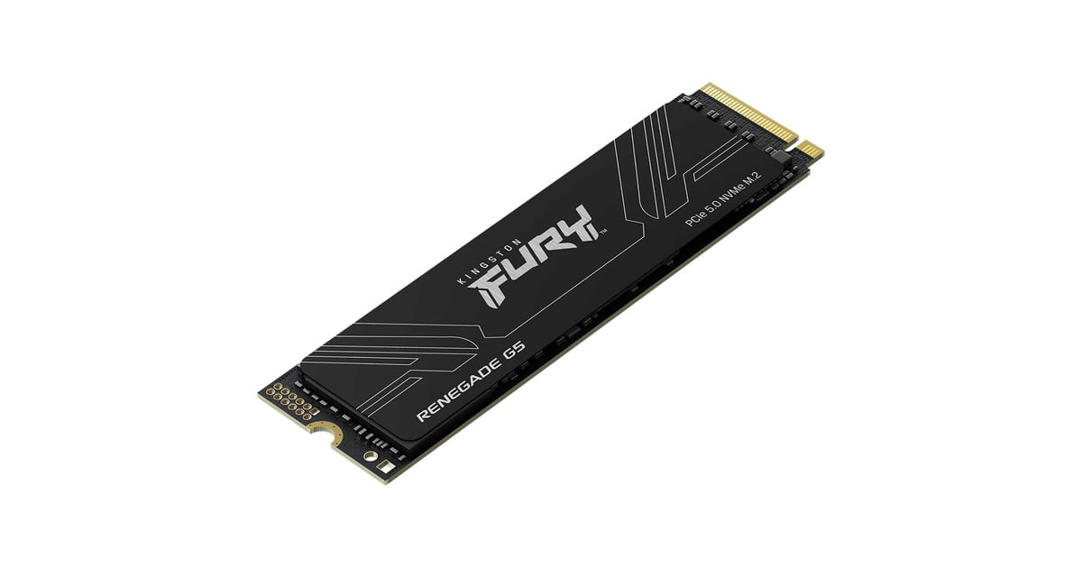 KingstonRenegade G5 4 TB SSD  (Zwart, SFYR2S/4T0, PCIe 5.0 x4, NVMe, M.2 2280)