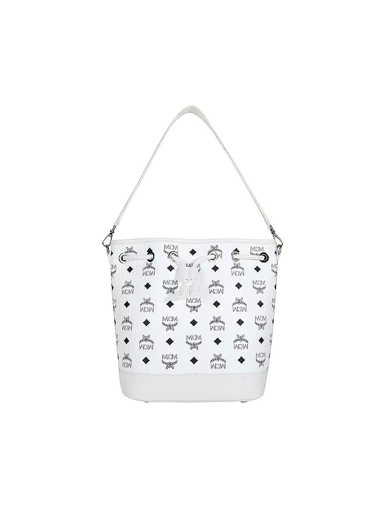 MCM Tasche - Bucket Bag DESSAU M weiss