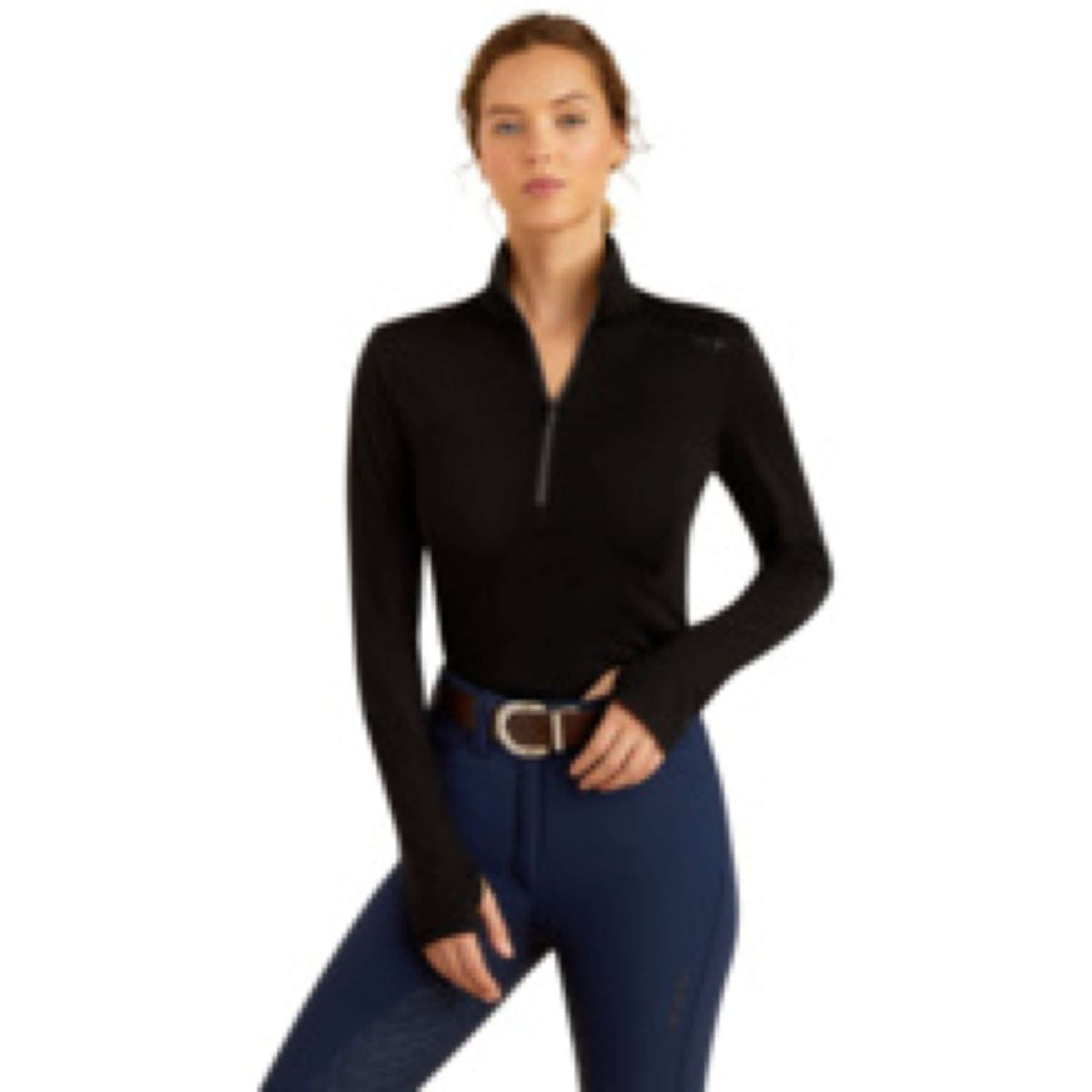 Ariat Baselayer Cheviot Dames Zwart