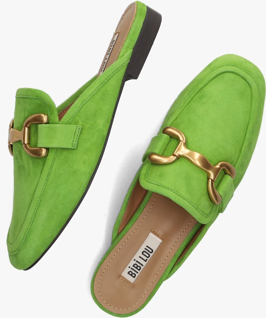 BIBI LOU groene bibi lou muiltjes 570z30vk