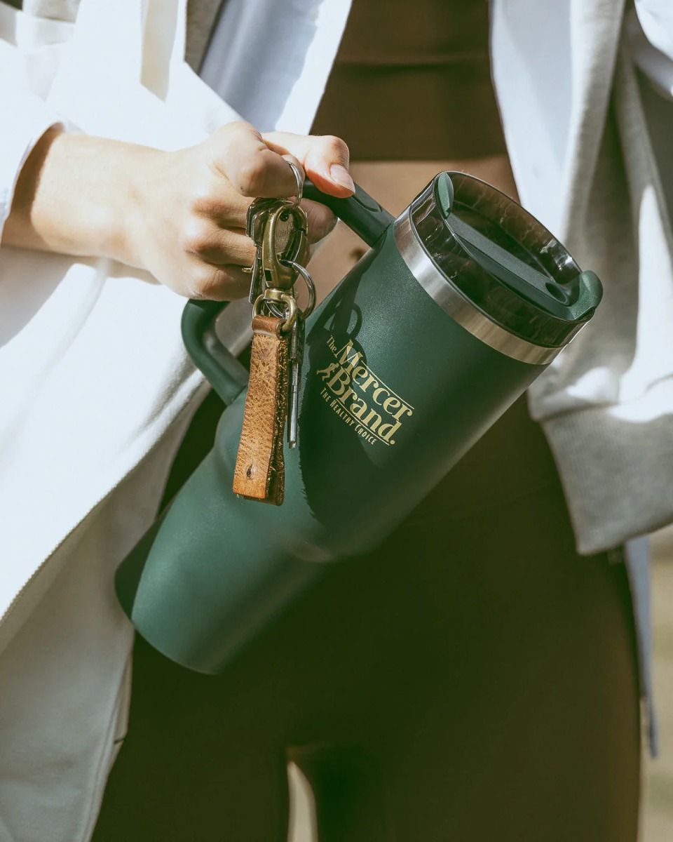Mercer Amsterdam The Mercer Tumbler Donkergroen Drinkbeker