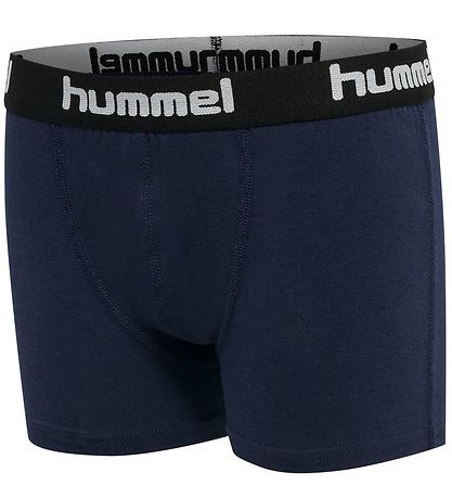 Hummel Boxershorts - hmlNolan - 2-pak - Blåck Iris