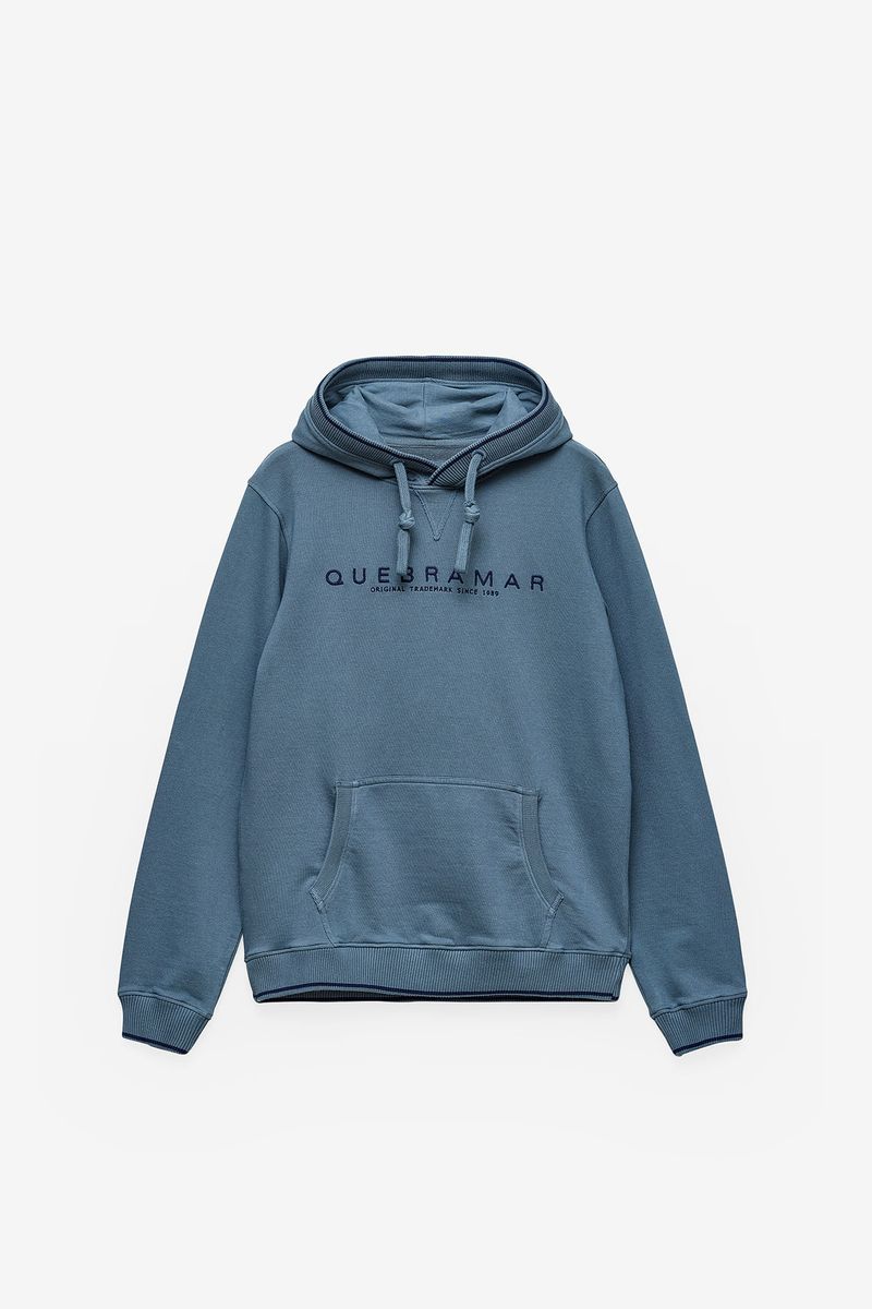 SWEATSHIRT COM CAPUZ EFEITO LAVADO