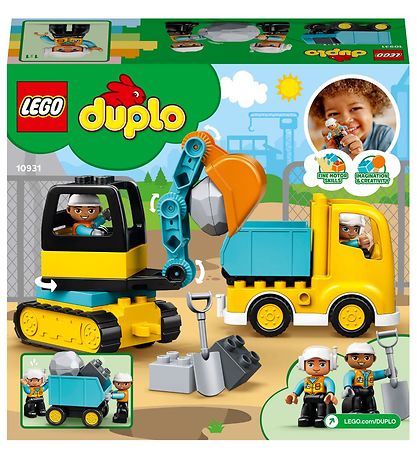 LEGO? DUPLO - Lastbil Og Gravemaskine P? Larvef?dder 10931 - 20