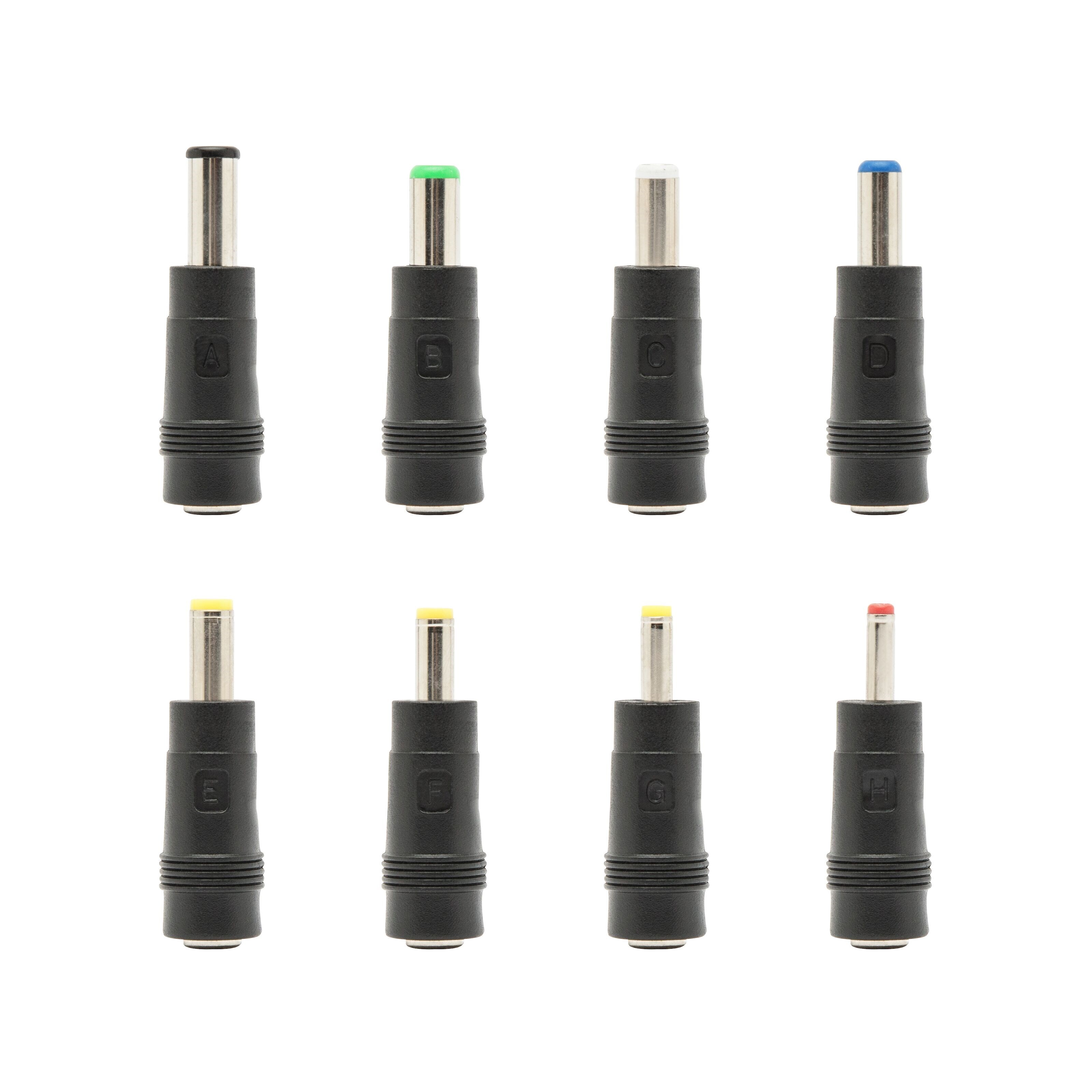 Luxorparts Universelt adapterkit 5,5x2,1 mm
