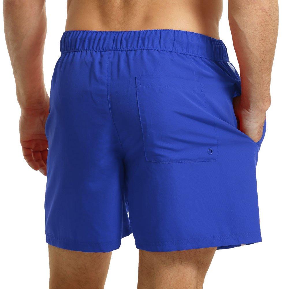 Ript Essentials Verticle Stripe Swimming Trunks Mens
